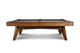 Side profile image of the Doc & Holliday Scholar Slate Pool Table on a white background | Heritage Maple solid maple hardwood frame with tapered mid-century modern legs and precision slate bed | USA-made custom pool table by Doc & Holliday Side profile image of the Doc & Holliday Scholar Slate Pool Table on a white background | Heritage Maple solid maple hardwood frame with tapered mid-century modern legs and precision slate bed | USA-made custom pool table by Doc & Holliday